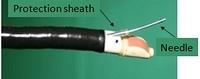 Echo bronchoscope: transbronchial needle protection sheath (22Gauge needle)